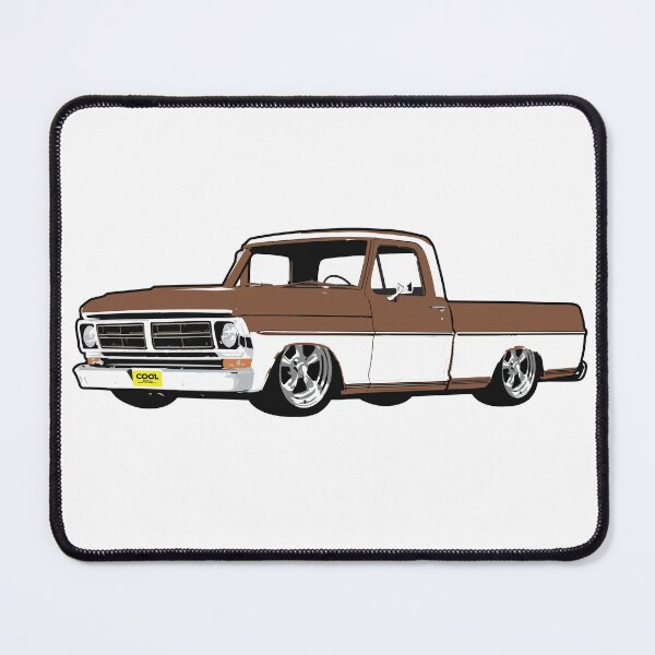 Item preview, Brown & White 71-72 F Truck designed and sold by CoolRide.