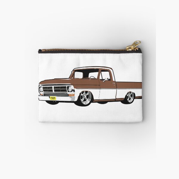 Item preview, Brown & White 71-72 F Truck designed and sold by CoolRide.