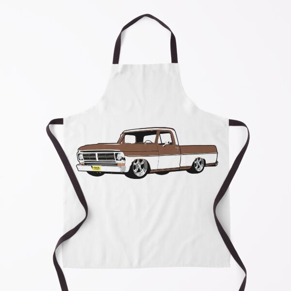 Item preview, Brown & White 71-72 F Truck designed and sold by CoolRide.