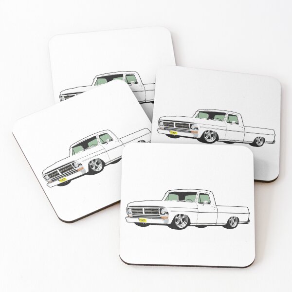 Item preview, White 71-72 F Truck designed and sold by CoolRide.