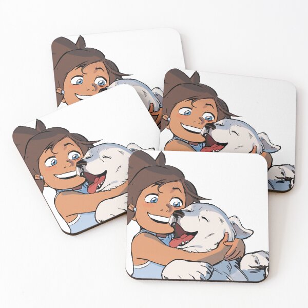 Item preview, Little Korra with Naga designed and sold by MCS-Desings.