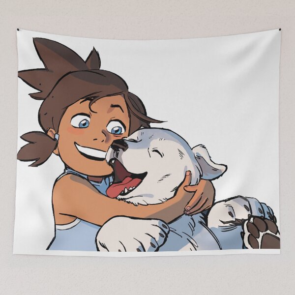 Item preview, Little Korra with Naga designed and sold by MCS-Desings.
