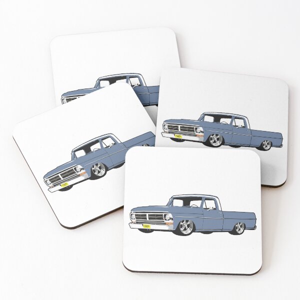 Item preview, Blue 71-72 F Truck designed and sold by CoolRide.
