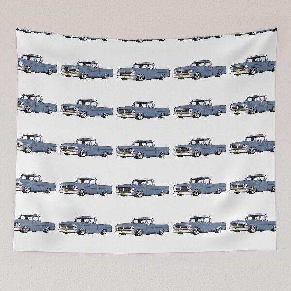 Item preview, Blue 71-72 F Truck designed and sold by CoolRide.