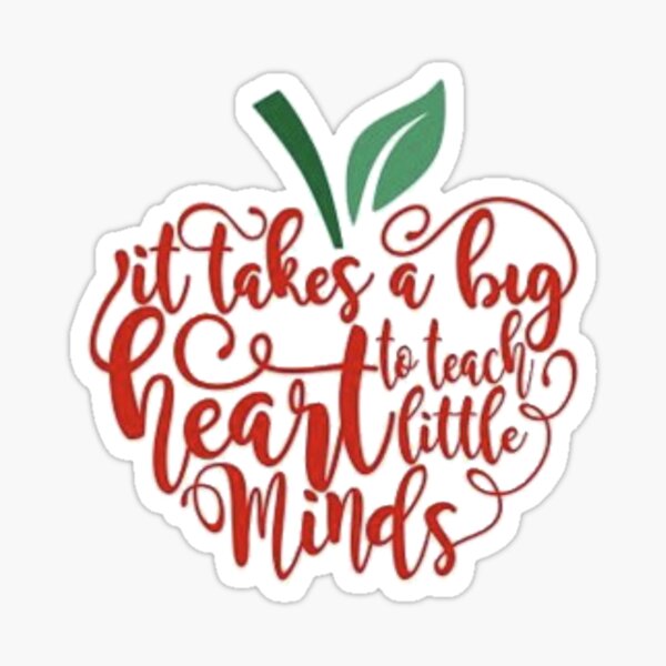 Teach Minds Sticker