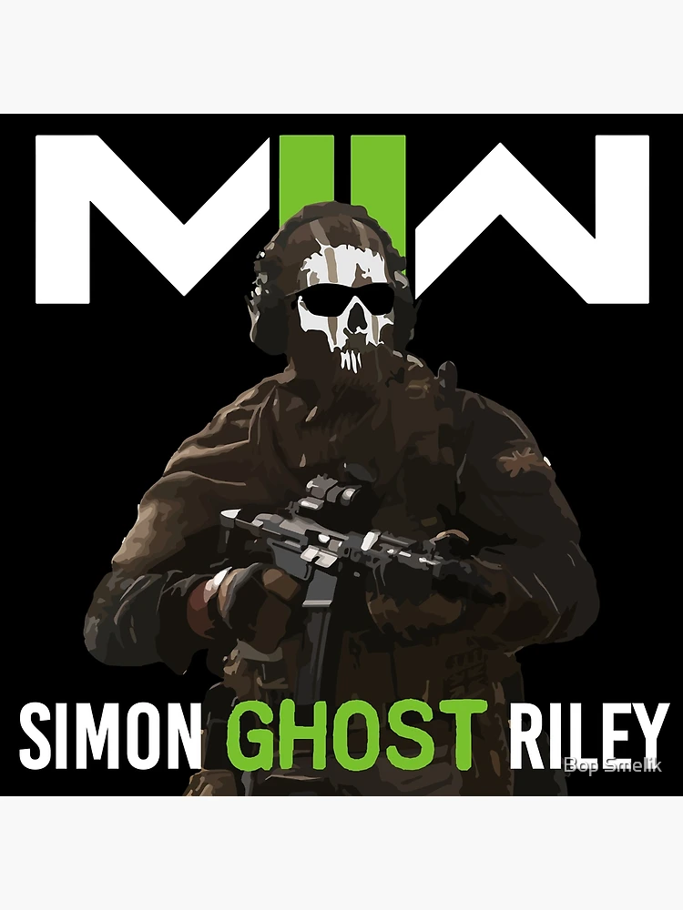 Game Call of Duty Modern Warfare 2 Simon Riley (Ghost) Canvas