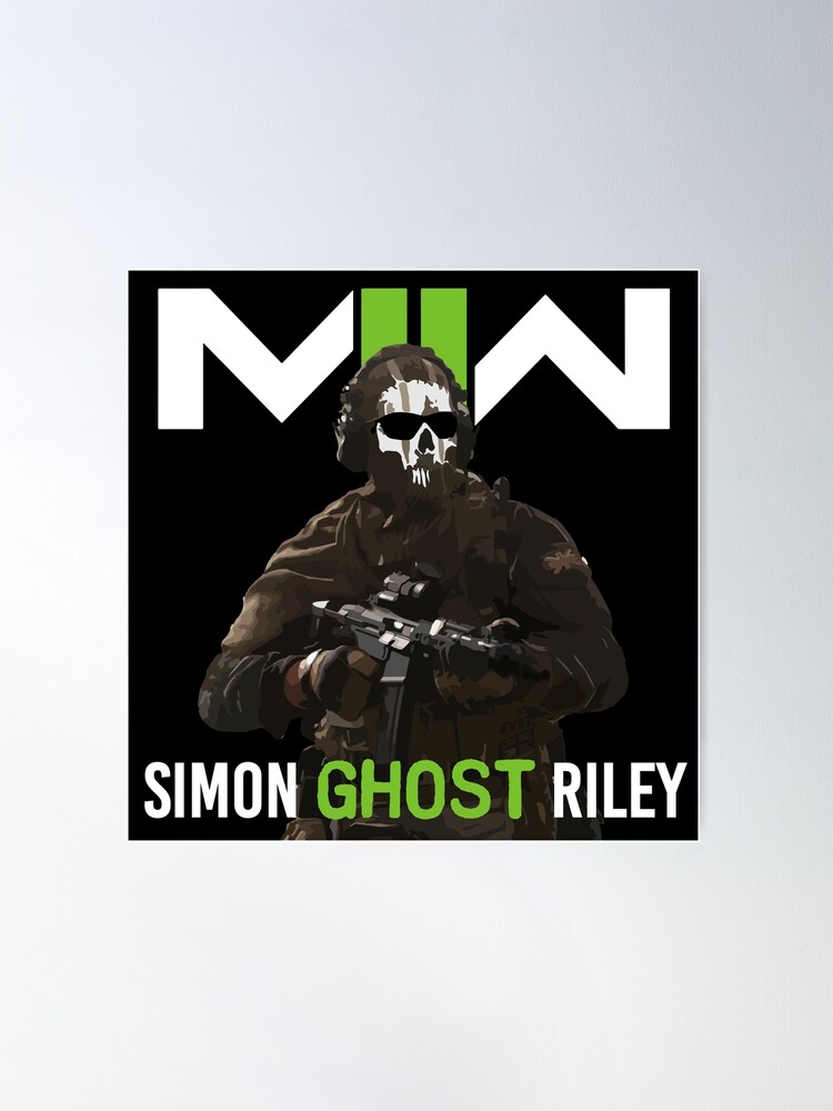 Simon Ghost Riley Poster for Sale by omaromalakian