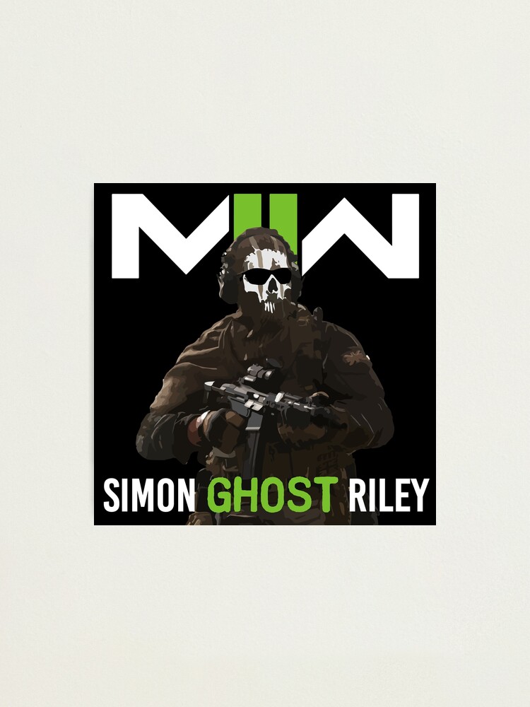 Simon Ghost Riley MW2 Sticker for Sale by Bop Smelik