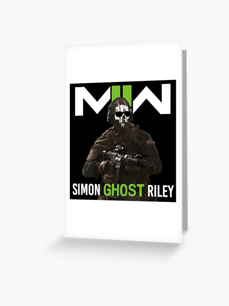 Simon Ghost Riley MW2 Sticker for Sale by Bop Smelik