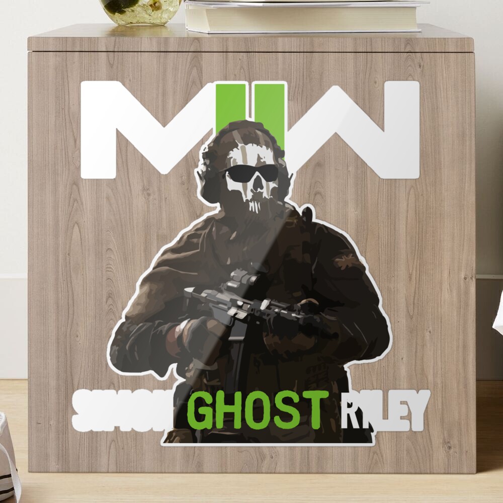 Call of Duty: MW2 2022 GHOST Simon Riley Laminated 3 inch Sticker [Homemade]