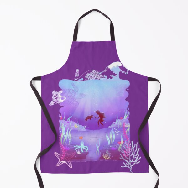 Item preview, Sea, Ocean, Beach, Summer, Vacation, Nature, Mermaid with a turtle designed and sold by imhae.