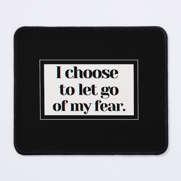 Item preview, I choose to let go of my fear. designed and sold by PostiveText.