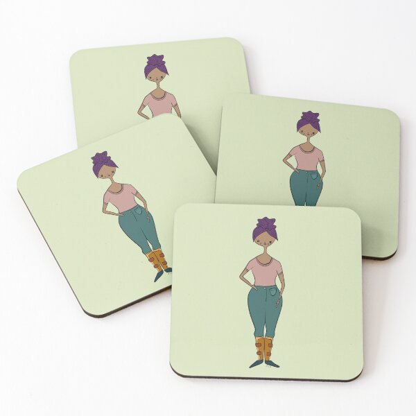 Item preview, Cute Girl With AFO's (green) designed and sold by misslovelymess.