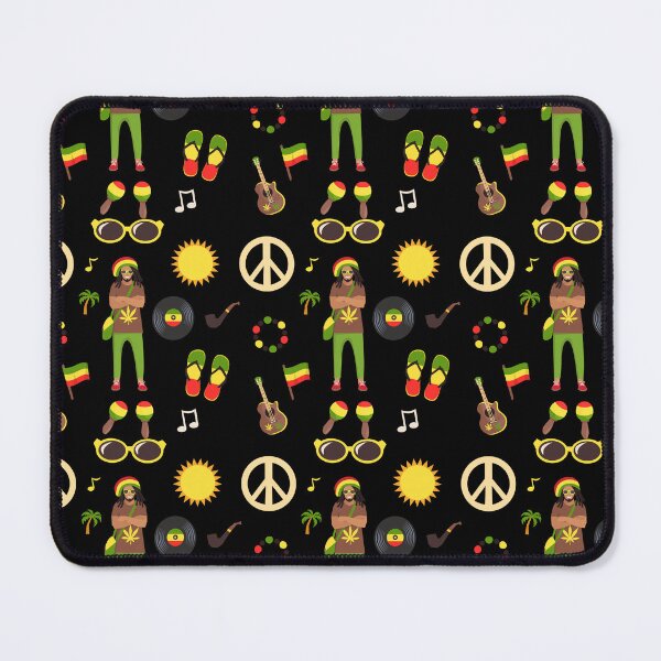 Item preview, Love Jamaica Culture Rastafarian Rasta Pattern designed and sold by blackartmatters.