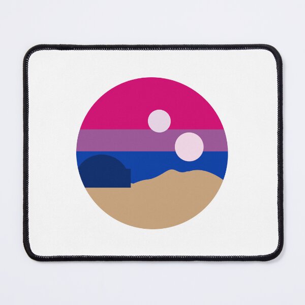 Item preview, Bisexual Pride Tatooine Sunset designed and sold by caseyhiden.