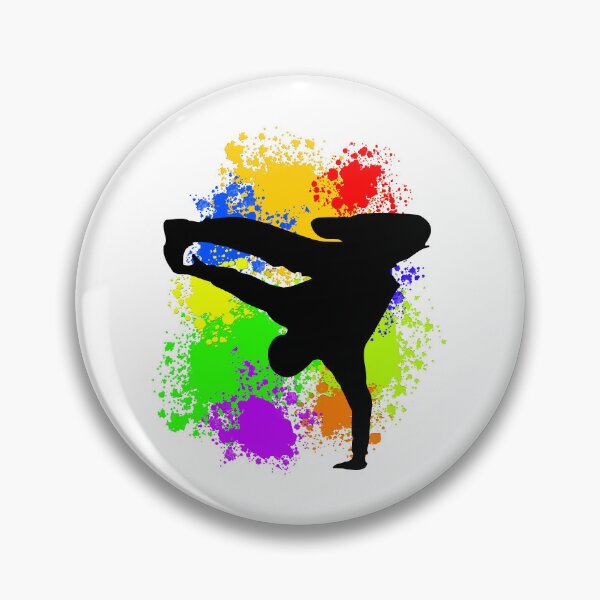Item preview, Colorsplash breakdancer designed and sold by Lolly's Lane Shoppe.