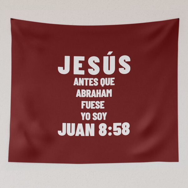 Item preview, John 8:58 Jesus I Am Spanish Bible Verse designed and sold by NombresDeJesus.