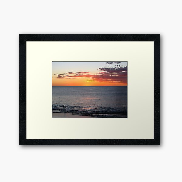 Far From The Maddening Crowd. Framed Art Print