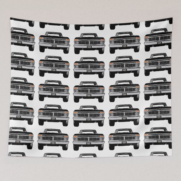 Item preview, Black 70s F Truck 4x4 designed and sold by CoolRide.