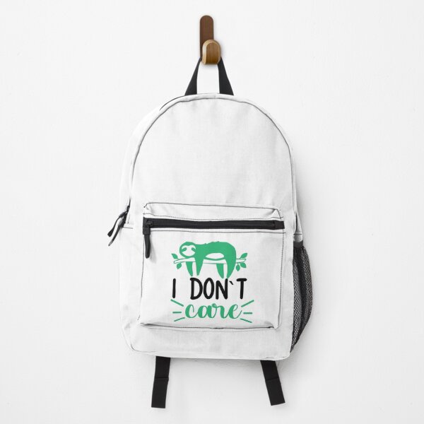 Item preview, I Dont Care Funny Sloth Design designed and sold by ThisIsMugLife.