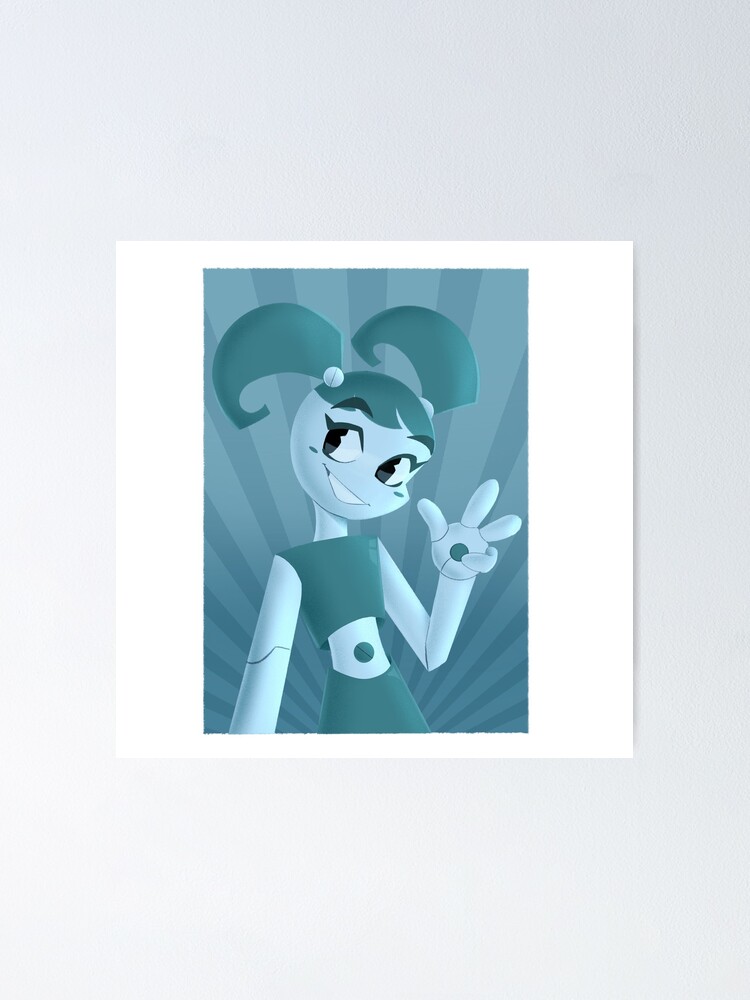 MLAATR - XJ-9 a.k.a. Jenny Smiling Sticker for Sale by mvelas17