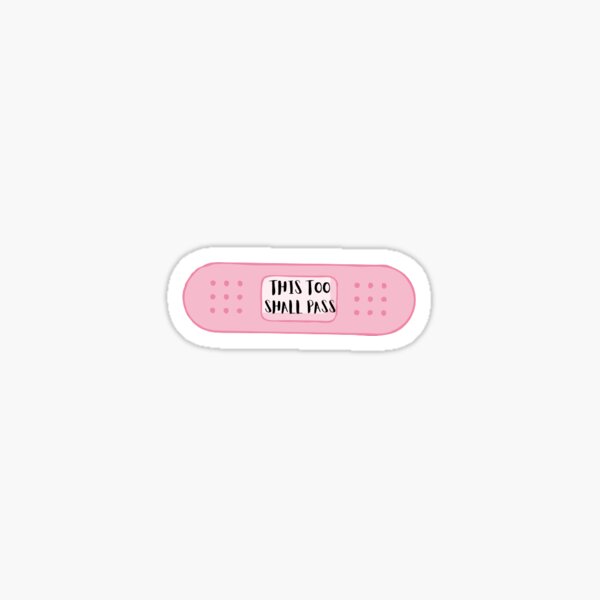 Pink Nurse Stickers, OOTD, Nursing, Chill Pill, Bandaid, Bandage