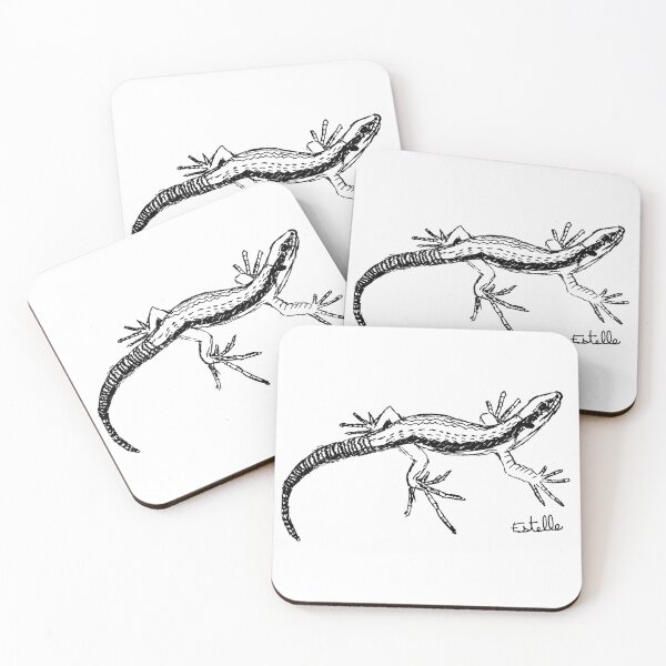 Item preview, Charente lizard designed and sold by EstelleNaturals.
