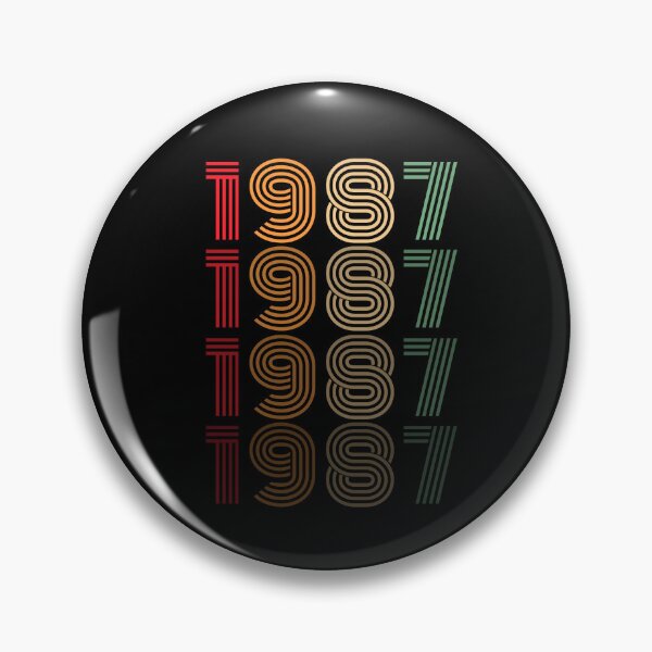 Item preview, 1987 birthday designed and sold by itsRIS-store.