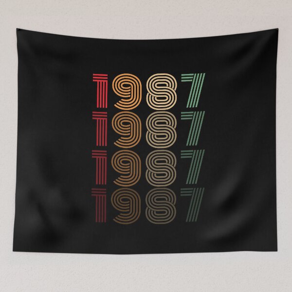 Item preview, 1987 birthday designed and sold by itsRIS-store.
