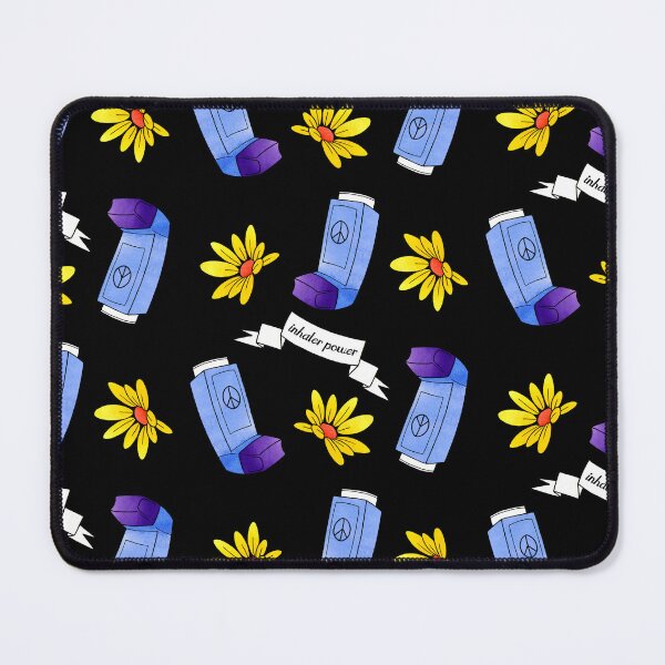 Item preview, Inhaler Power! - pattern - black  designed and sold by Chiara Filincieri.