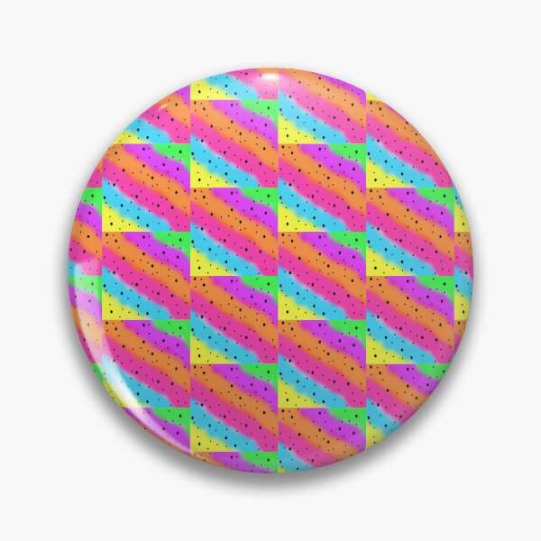 Item preview, Black Speckle Design on a Rainbow Tie Dye Stripe Small Sized Repeating Pattern designed and sold by Nicolette Olivier.