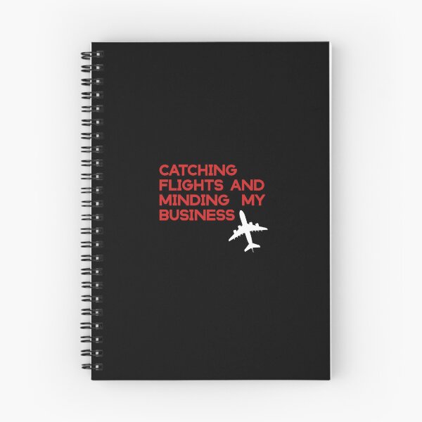 Item preview, catching flights and minding my business  designed and sold by KHELISTORE.
