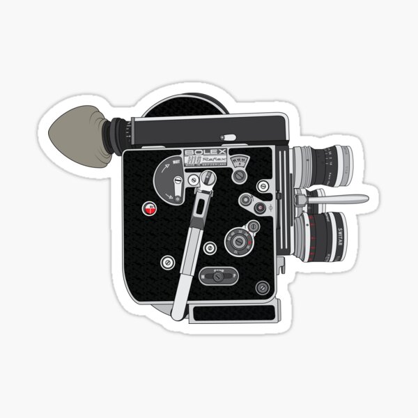 Artikel-Vorschau von Paillard Bolex H16 Vektor-Illustration, designt und verkauft von Lou Zurn.
