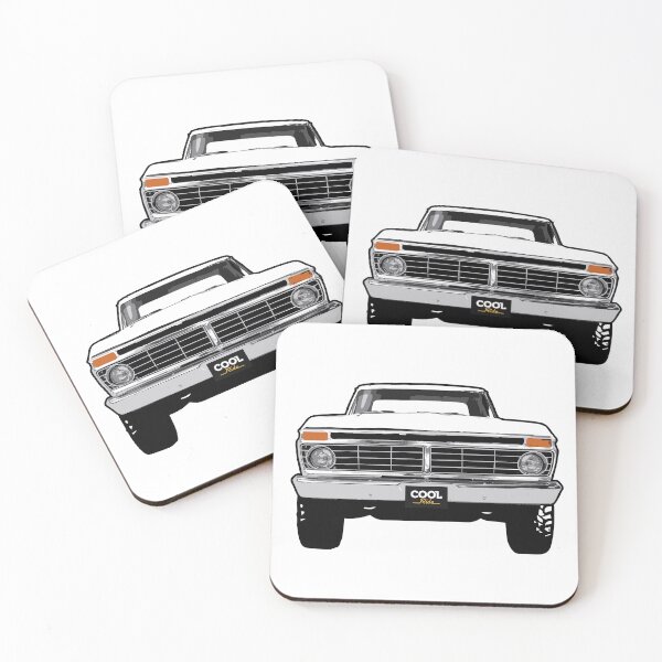 Item preview, White 70s F Truck 4x4 designed and sold by CoolRide.