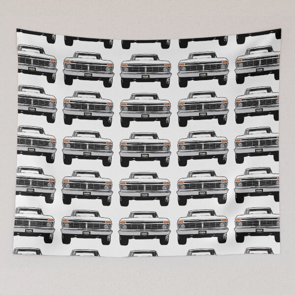 Item preview, White 70s F Truck 4x4 designed and sold by CoolRide.