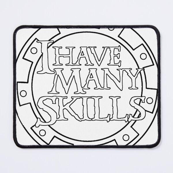 Item preview, I have many skills (black) designed and sold by Kiluvi.