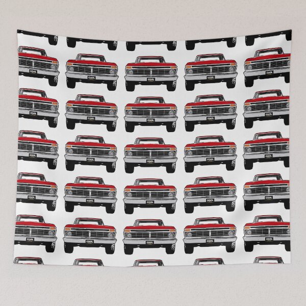 Item preview, Red 70s F Truck 4x4 designed and sold by CoolRide.