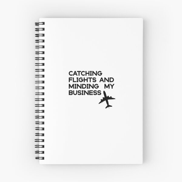 Item preview, catching flights and minding my business  designed and sold by KHELISTORE.