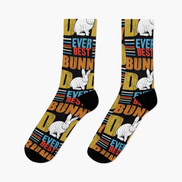 Item preview, Best Bunny Dad Ever Matching Family Easter Retro designed and sold by haselshirt.
