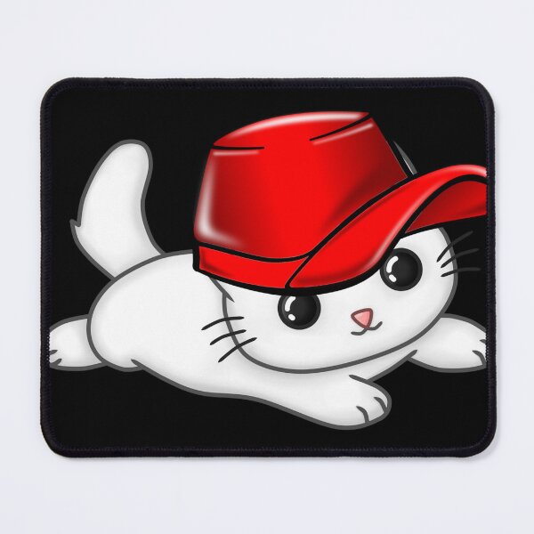 Item preview, Cute Cat in Red Hat - Funny Cat - meowy designed and sold by Luvjesus2.