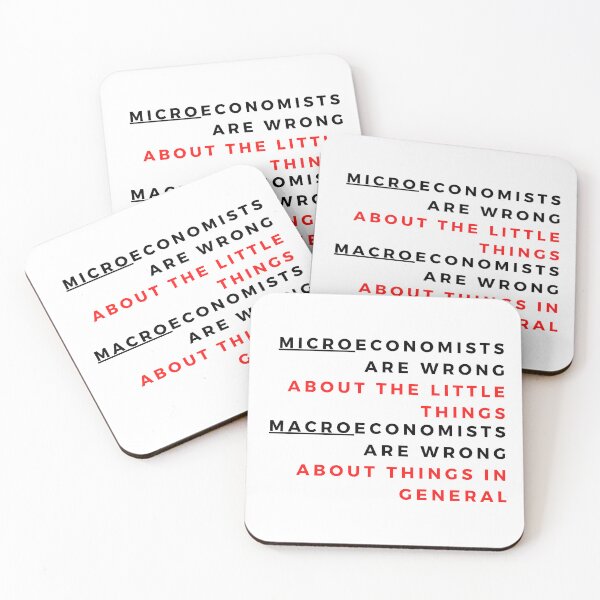 Item preview, Micro and macro economics economist jokes, Econtalk among econ majors, Econ grad cafe gossip  designed and sold by ECONTSHIRTS.