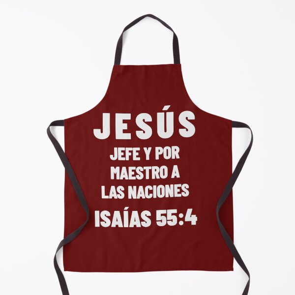 Item preview, Isaiah 55:4 Jesus Chief and Master to the Nations Spanish Bible Verse designed and sold by NombresDeJesus.