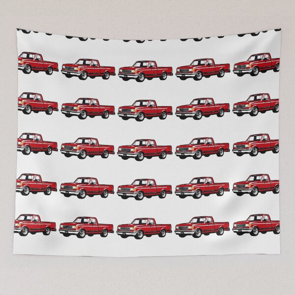 Item preview, Red 80s F Truck designed and sold by CoolRide.