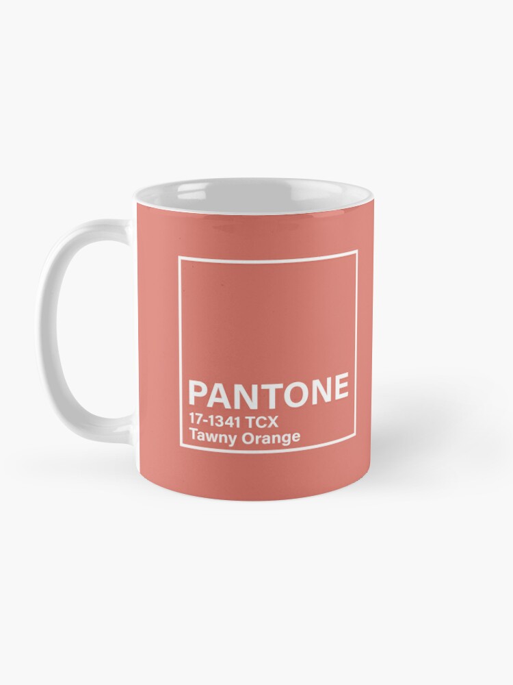 pantone 17-1341 TCX Tawny Orange Coffee Mug for Sale by princessmi-com
