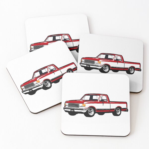 Item preview, Red & White 80s F Truck designed and sold by CoolRide.