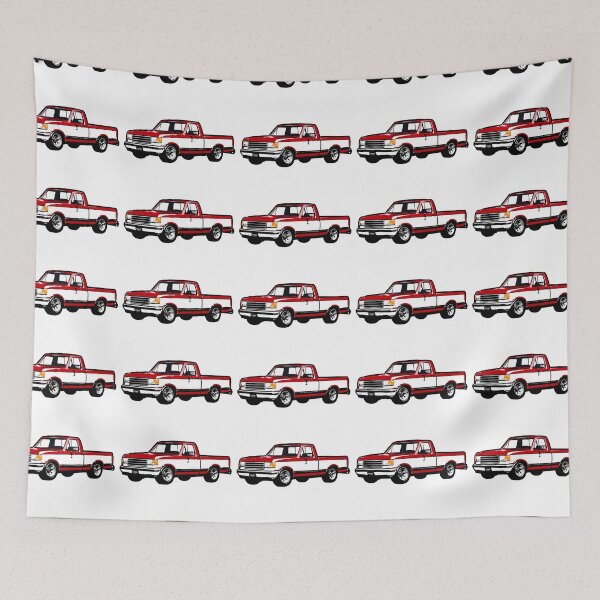Item preview, Red & White 80s F Truck designed and sold by CoolRide.