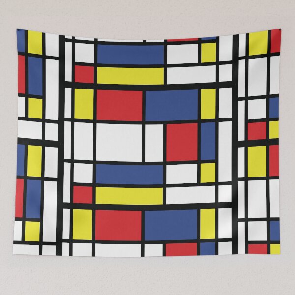 Item preview, Mondrian reinterpretation designed and sold by carolinavolo.