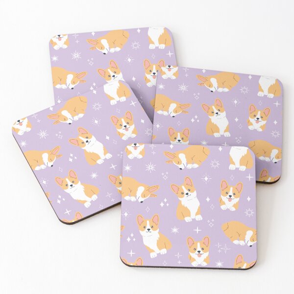 Item preview, Jolly corgis in Purple designed and sold by pretty-os.