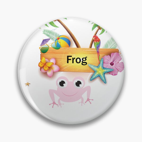 Item preview, Frog at the Beach and summer vacation (color) designed and sold by anouar851.