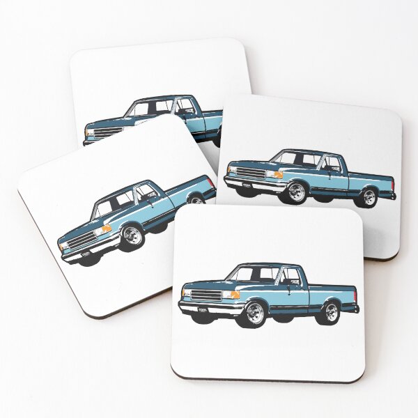 Item preview, Two Tone Blue 80s F Truck designed and sold by CoolRide.